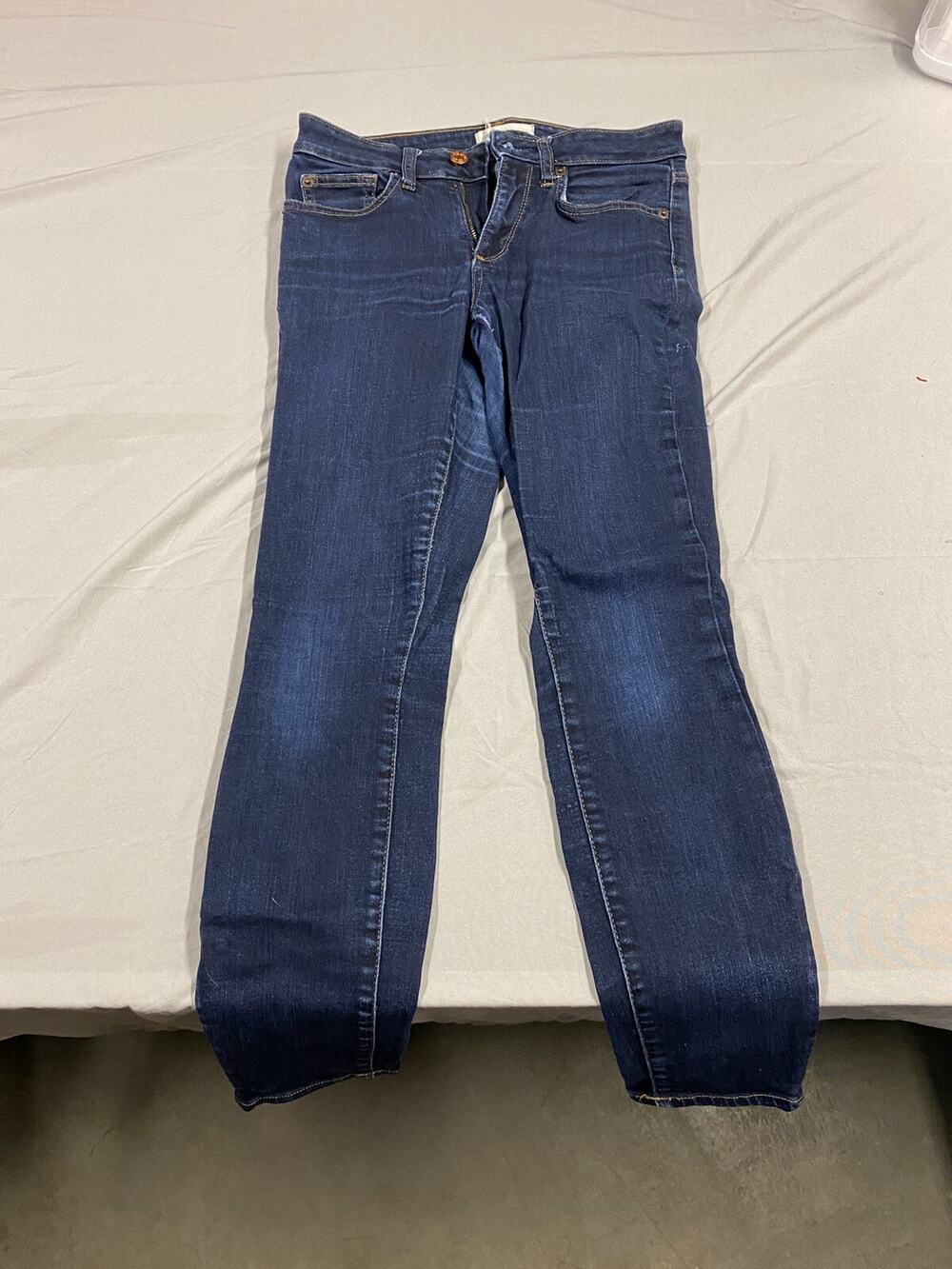 GAP 1969 Jeans Stretch Dark Denim Women's 27 R Curvy True Skinny